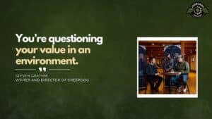 Steven Grayhm, Writer & Director of Sheepdog, joins Fran Racioppi on the Jedburgh Podcast