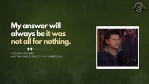 Steven Grayhm, Writer & Director of Sheepdog, joins Fran Racioppi on the Jedburgh Podcast