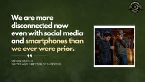 Steven Grayhm, Writer & Director of Sheepdog, joins Fran Racioppi on the Jedburgh Podcast