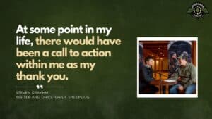 Steven Grayhm, Writer & Director of Sheepdog, joins Fran Racioppi on the Jedburgh Podcast