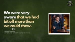 Steven Grayhm, Writer & Director of Sheepdog, joins Fran Racioppi on the Jedburgh Podcast