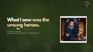 Steven Grayhm, Writer & Director of Sheepdog, joins Fran Racioppi on the Jedburgh Podcast