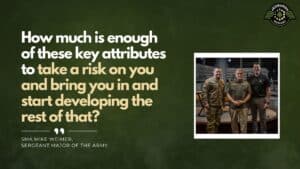 SMA Mike Weimer & Ret. CSM Rick Merritt join Fran Racioppi on the Jedburgh Podcast