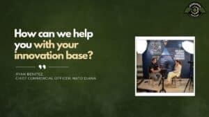 Ryan Benitez, NATO DIANA's Chief Commercial Officer, joins Fran Racioppi on the Jedburgh Podcast