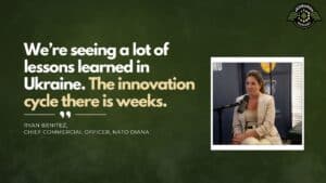 Ryan Benitez, NATO DIANA's Chief Commercial Officer, joins Fran Racioppi on the Jedburgh Podcast