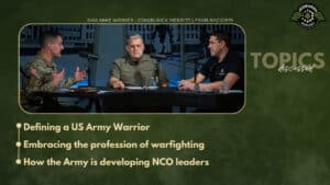 SMA Mike Weimer & Ret. CSM Rick Merritt join Fran Racioppi on the Jedburgh Podcast