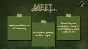 Steven Grayhm, Writer & Director of Sheepdog, joins Fran Racioppi on the Jedburgh Podcast