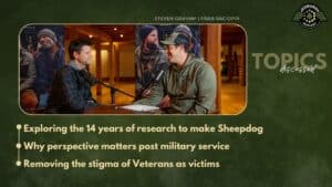 Steven Grayhm, Writer & Director of Sheepdog, joins Fran Racioppi on the Jedburgh Podcast