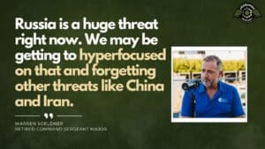 Ret. CSM Warren Soeldner joins Fran Racioppi on the Jedburgh Podcast