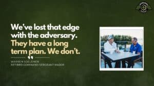 Ret. CSM Warren Soeldner joins Fran Racioppi on the Jedburgh Podcast