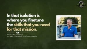 Ret. CSM Warren Soeldner joins Fran Racioppi on the Jedburgh Podcast