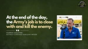 Ret. CSM Warren Soeldner joins Fran Racioppi on the Jedburgh Podcast