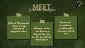 Ret. CSM Warren Soeldner joins Fran Racioppi on the Jedburgh Podcast