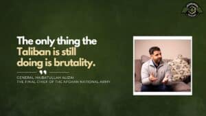 General Haibatullah Alizai, the final Chief of the Afghan National Army, joins Fran Racioppi on the Jedburgh Podcast