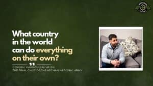 General Haibatullah Alizai, the final Chief of the Afghan National Army, joins Fran Racioppi on the Jedburgh Podcast