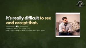 General Haibatullah Alizai, the final Chief of the Afghan National Army, joins Fran Racioppi on the Jedburgh Podcast