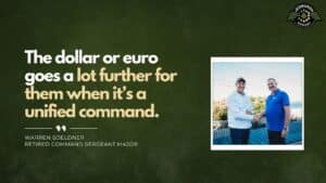 Ret. CSM Warren Soeldner joins Fran Racioppi on the Jedburgh Podcast