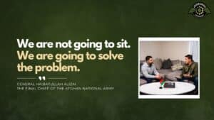 General Haibatullah Alizai, the final Chief of the Afghan National Army, joins Fran Racioppi on the Jedburgh Podcast