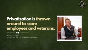 Doug Collins, Secretary of Veteran Affairs, joins Fran Racioppi on the Jedburgh Podcast
