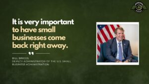 Bill Briggs, Deputy Administrator of the U.S. Small Business Administration, joins Fran Racioppi on the Jedburgh Podcast