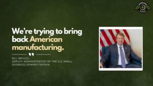 Bill Briggs, Deputy Administrator of the U.S. Small Business Administration, joins Fran Racioppi on the Jedburgh Podcast
