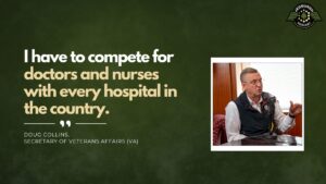 Doug Collins, Secretary of Veteran Affairs, joins Fran Racioppi on the Jedburgh Podcast