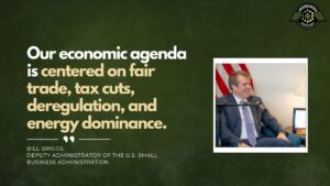 Bill Briggs, Deputy Administrator of the U.S. Small Business Administration, joins Fran Racioppi on the Jedburgh Podcast