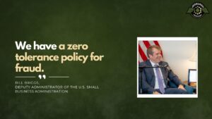 Bill Briggs, Deputy Administrator of the U.S. Small Business Administration, joins Fran Racioppi on the Jedburgh Podcast