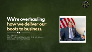 Bill Briggs, Deputy Administrator of the U.S. Small Business Administration, joins Fran Racioppi on the Jedburgh Podcast
