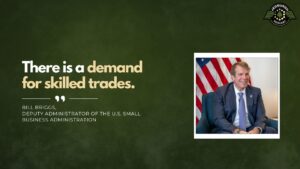 Bill Briggs, Deputy Administrator of the U.S. Small Business Administration, joins Fran Racioppi on the Jedburgh Podcast