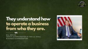 Bill Briggs, Deputy Administrator of the U.S. Small Business Administration, joins Fran Racioppi on the Jedburgh Podcast