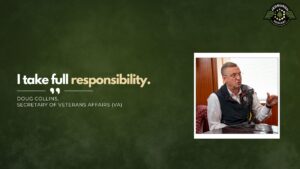 Doug Collins, Secretary of Veteran Affairs, joins Fran Racioppi on the Jedburgh Podcast