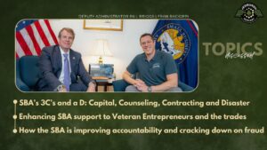 Bill Briggs, Deputy Administrator of the U.S. Small Business Administration, joins Fran Racioppi on the Jedburgh Podcast