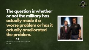 Representative Mike Levin, CA 49, joins Fran Racioppi on the Jedburgh Podcast