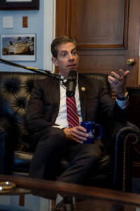 Representative Mike Levin, CA 49, joins Fran Racioppi on the Jedburgh Podcast