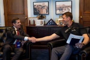Representative Mike Levin, CA 49, joins Fran Racioppi on the Jedburgh Podcast