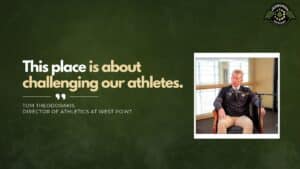 Tom Theodorakis, Director of Athletics at West Point, joins Fran Racioppi on the Jedburgh Podcast