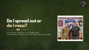 Lieutenant General Greg Anderson, Commanding General of the XVIII Airborne Corps, joins Fran Racioppi on the Jedburgh Podcast