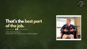 Tom Theodorakis, Director of Athletics at West Point, joins Fran Racioppi on the Jedburgh Podcast