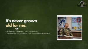 Lieutenant General Greg Anderson, Commanding General of the XVIII Airborne Corps, joins Fran Racioppi on the Jedburgh Podcast