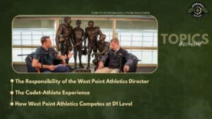 Tom Theodorakis, Director of Athletics at West Point, joins Fran Racioppi on the Jedburgh Podcast