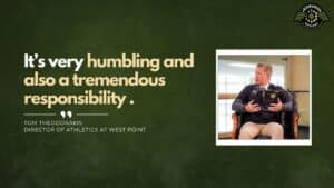 Tom Theodorakis, Director of Athletics at West Point, joins Fran Racioppi on the Jedburgh Podcast