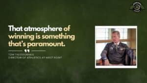 Tom Theodorakis, Director of Athletics at West Point, joins Fran Racioppi on the Jedburgh Podcast