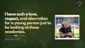Coach Joe Alberici, Army Head Coach, and Coach Joe Amplo, Navy Head Coach, join Fran Racioppi on the Jedburgh Podcast