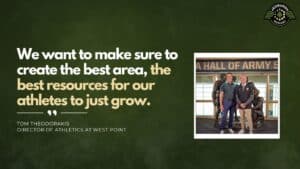 Tom Theodorakis, Director of Athletics at West Point, joins Fran Racioppi on the Jedburgh Podcast