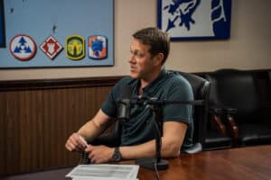 Lieutenant General Greg Anderson, Commanding General of the XVIII Airborne Corps, joins Fran Racioppi on the Jedburgh Podcast