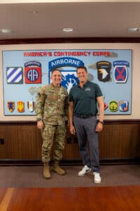 Lieutenant General Greg Anderson, Commanding General of the XVIII Airborne Corps, joins Fran Racioppi on the Jedburgh Podcast