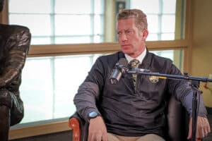 Tom Theodorakis, Director of Athletics at West Point, joins Fran Racioppi on the Jedburgh Podcast