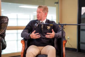 Tom Theodorakis, Director of Athletics at West Point, joins Fran Racioppi on the Jedburgh Podcast