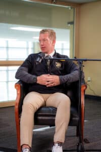 Tom Theodorakis, Director of Athletics at West Point, joins Fran Racioppi on the Jedburgh Podcast